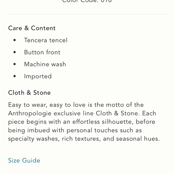 Cloth & Stone from Anthropologie Button Down Blouse Size XXS - Picture 6 of 8